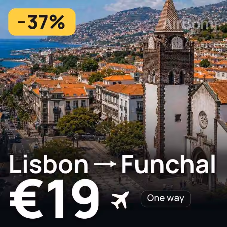 Lisbon → Funchal for €19