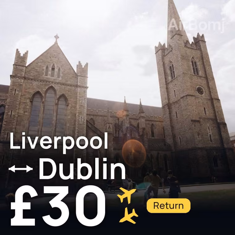 Liverpool → Dublin for £30