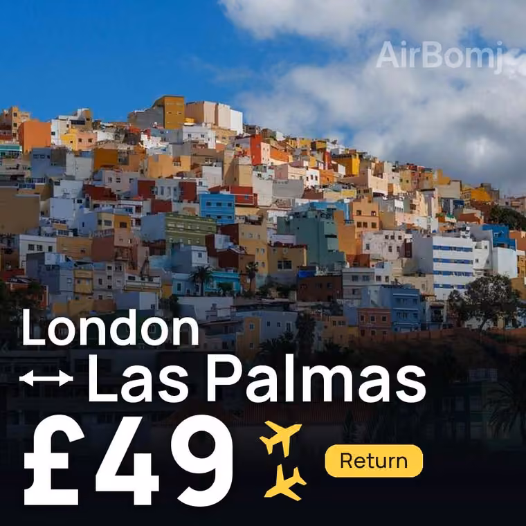 London → Las Palmas for £49
