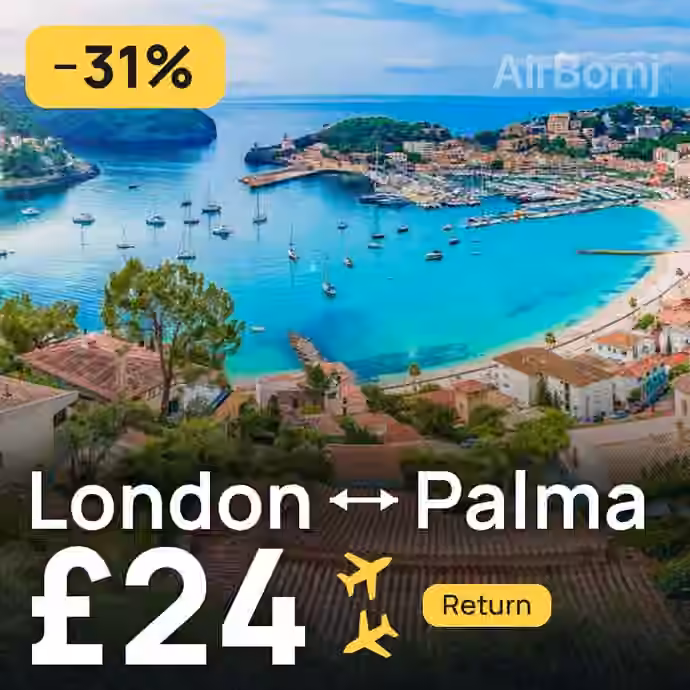 London → Palma for £24