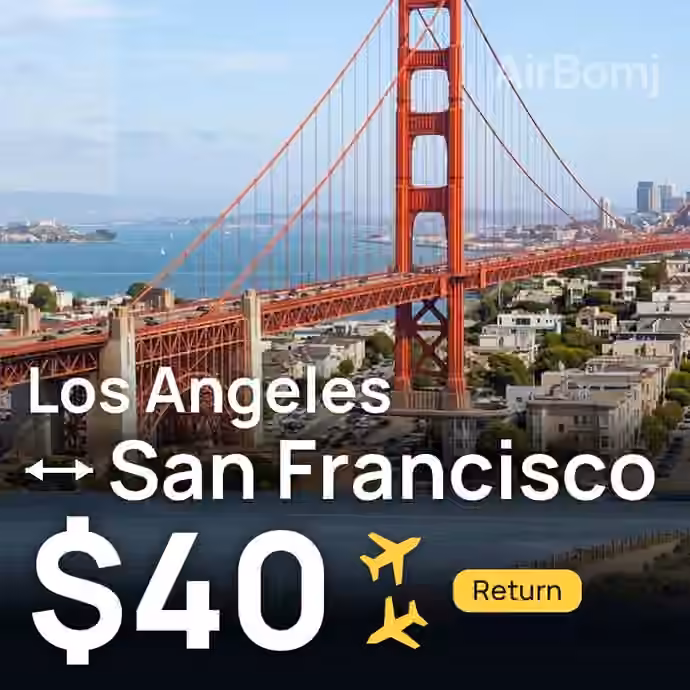 Los Angeles → San Francisco for $40