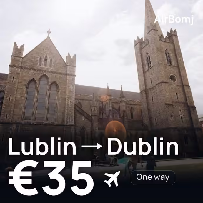 Lublin → Dublin for €35