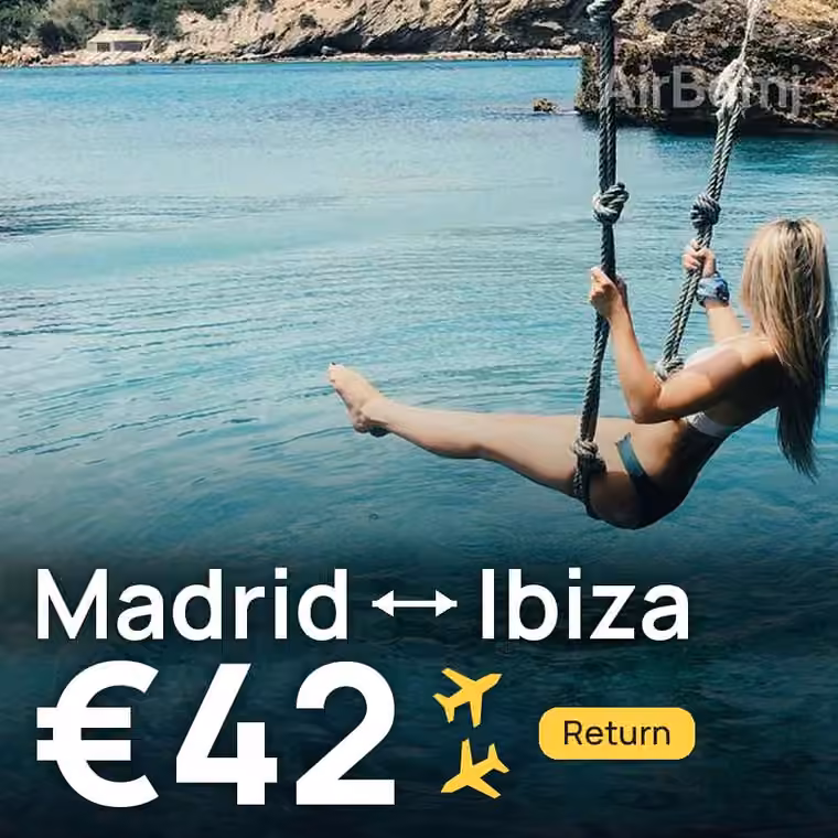 Madrid → Ibiza for €42