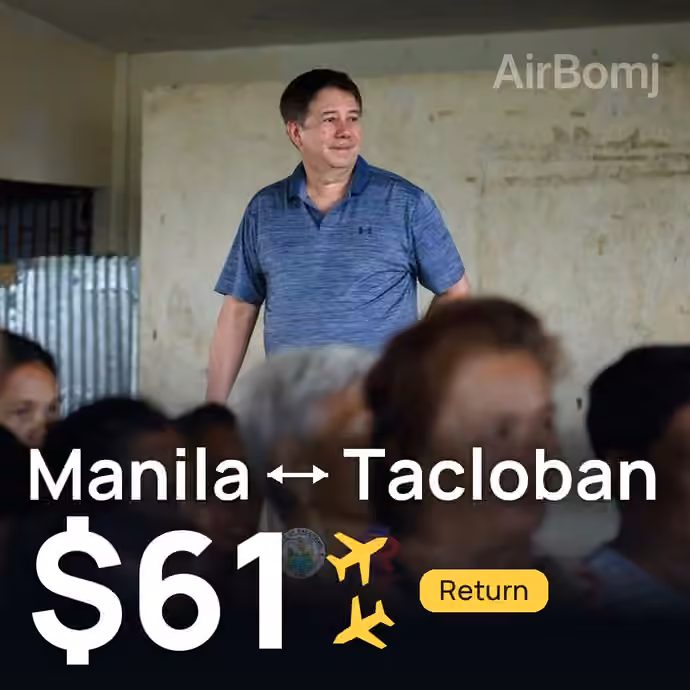 Manila → Tacloban for $61