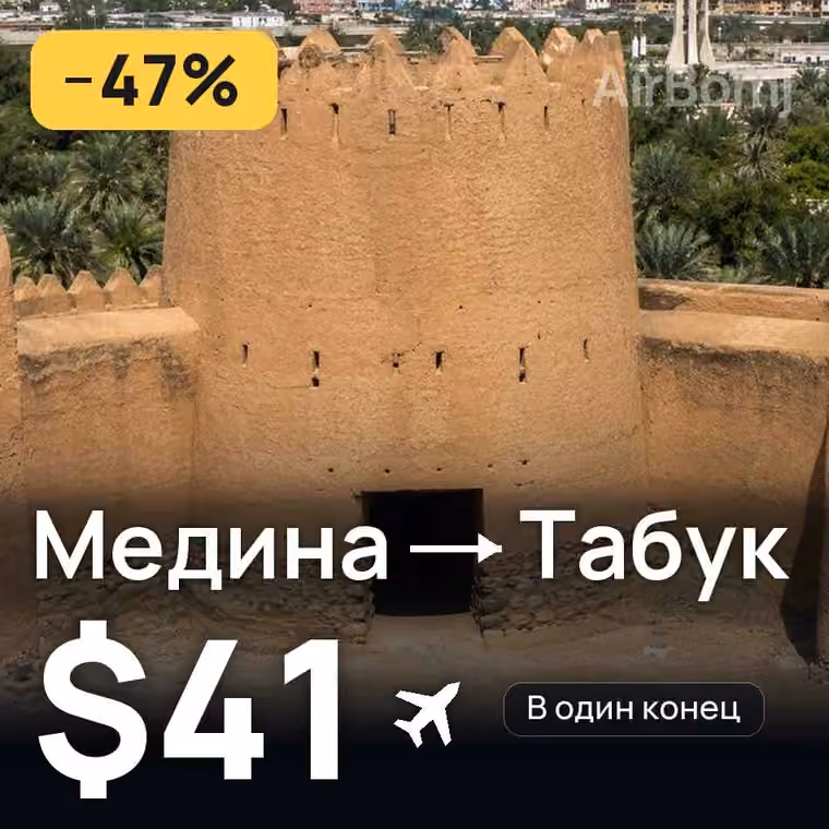 Медина → Табук за $41
