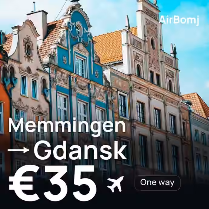 Memmingen → Gdansk for €35