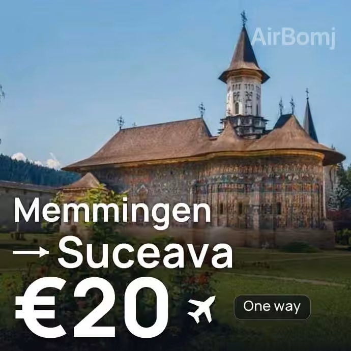 Memmingen → Suceava for €20