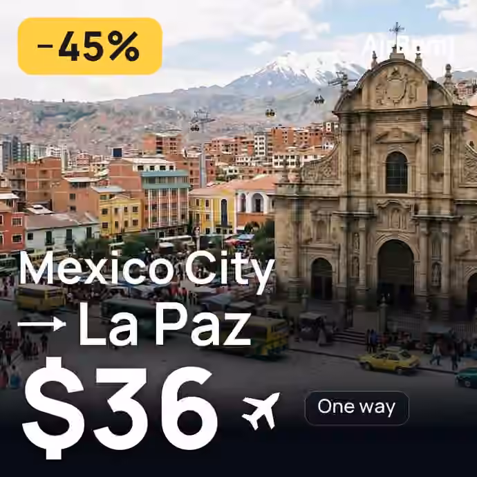 Mexico City → La Paz for $36