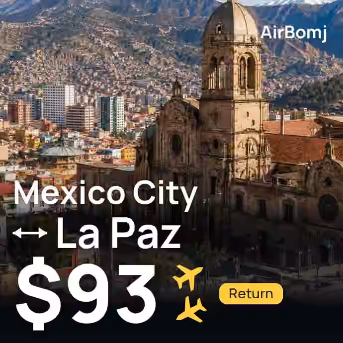 Mexico City → La Paz for $93