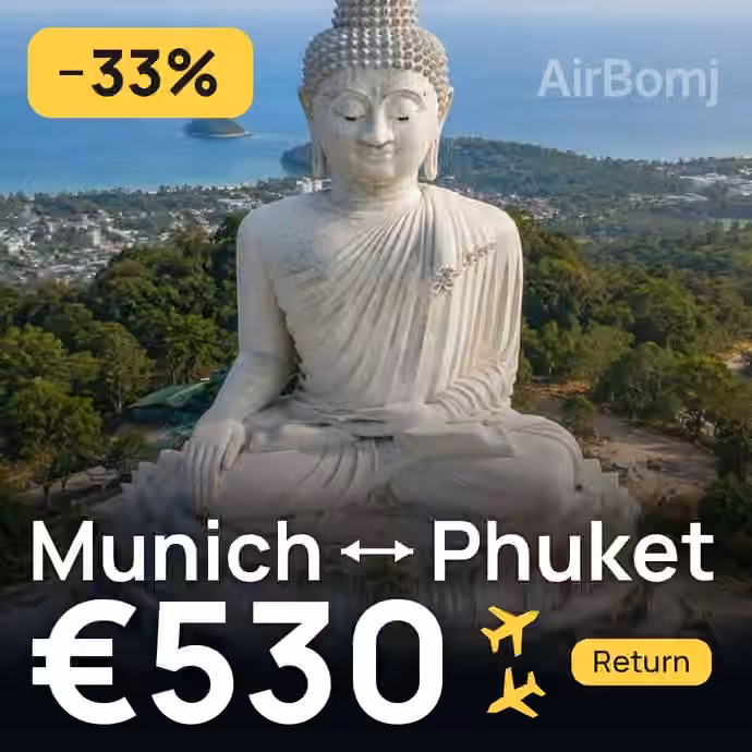 Munich → Phuket for €530