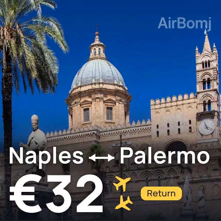 Naples → Palermo for €32