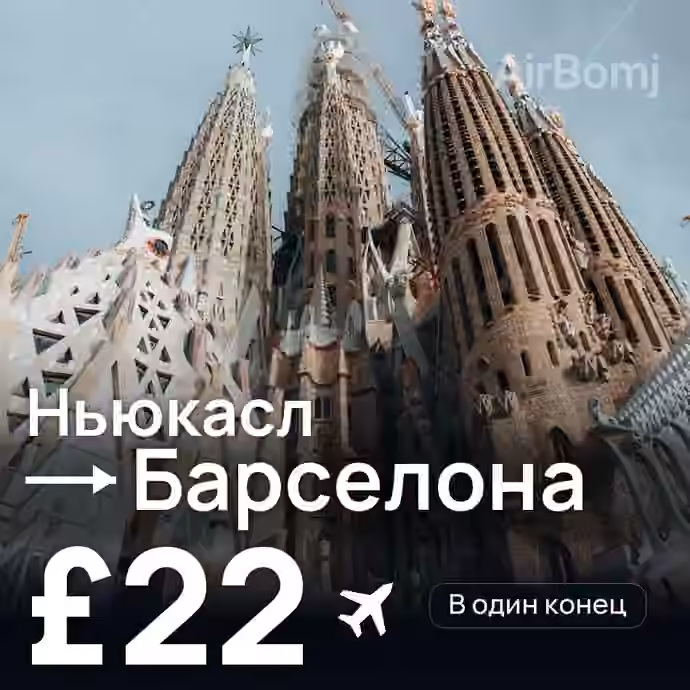 Ньюкасл → Барселона за £22