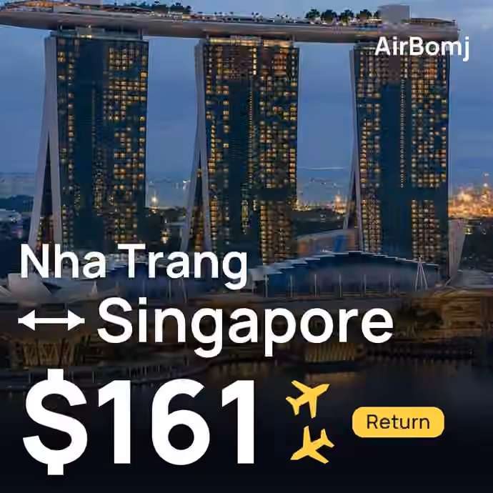 Nha Trang → Singapore for $161