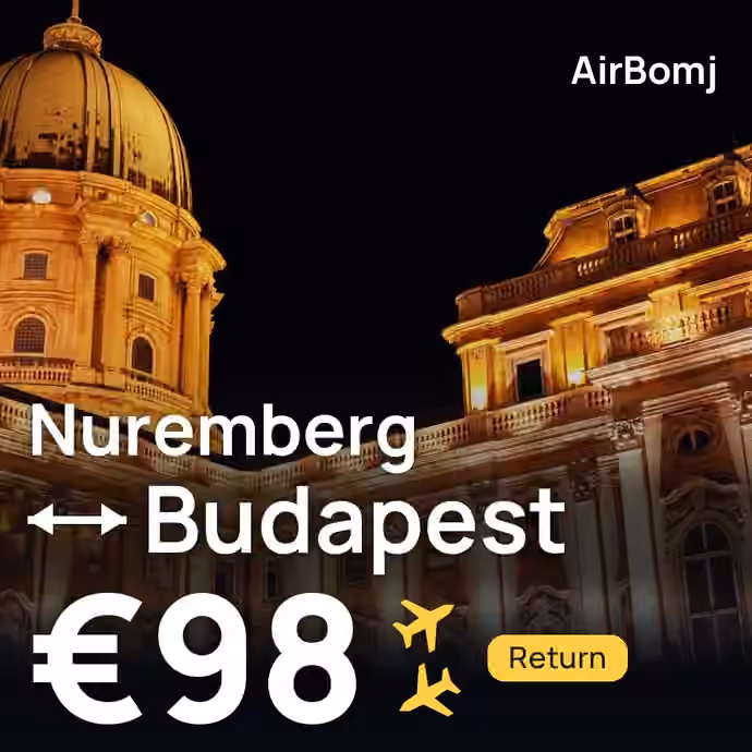 Nuremberg → Budapest for €98