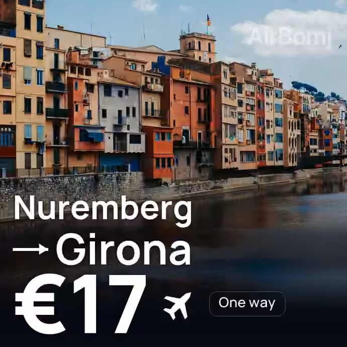 Nuremberg → Girona for €17