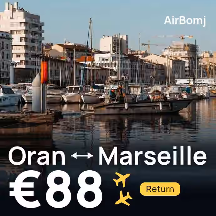 Oran → Marseille for €88