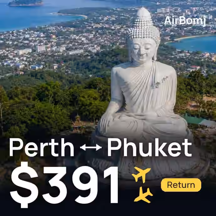 Perth → Phuket for $391