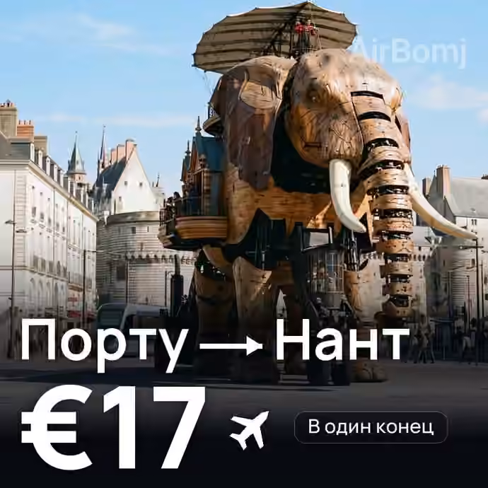 Порту → Нант за €17