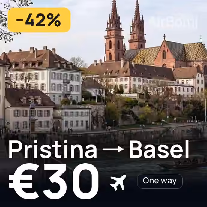 Pristina → Basel for €30