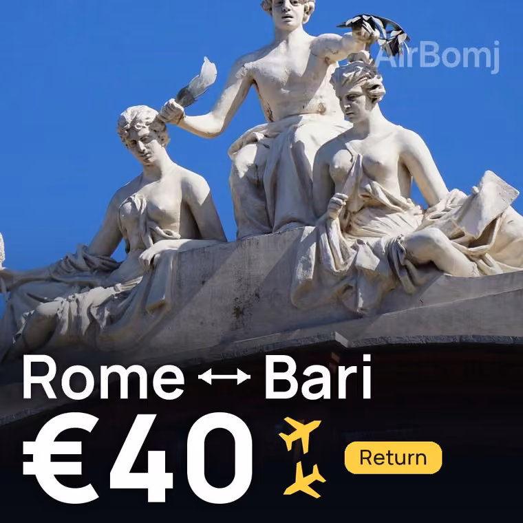 Rome → Bari for €40