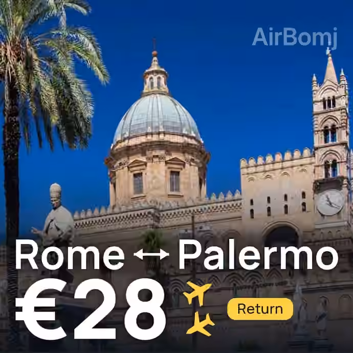 Rome → Palermo for €28