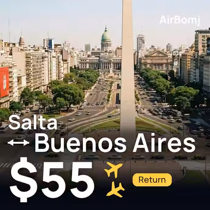 Salta → Buenos Aires for $55