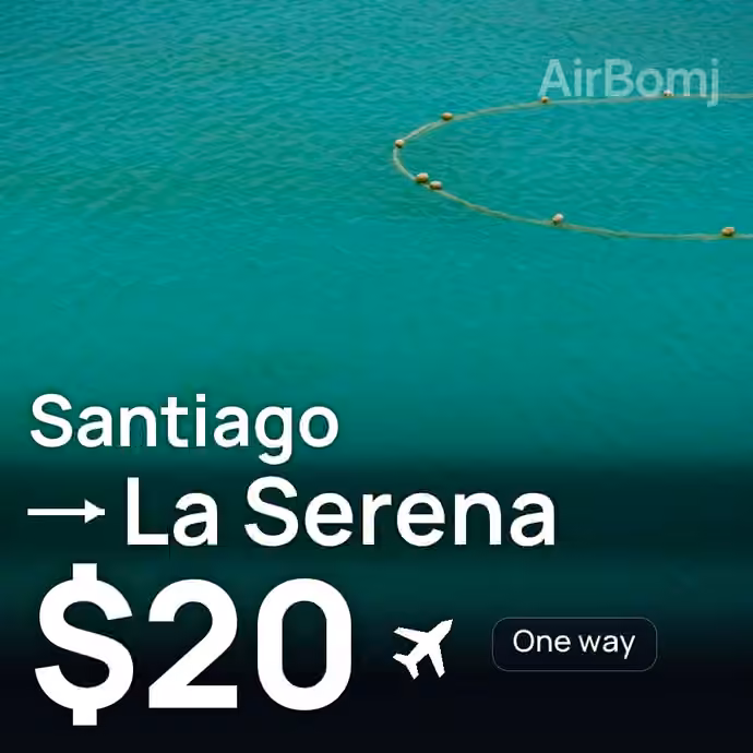 Santiago → La Serena for $20