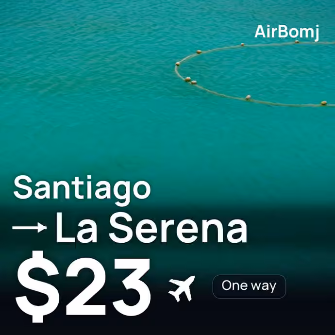 Santiago → La Serena for $23