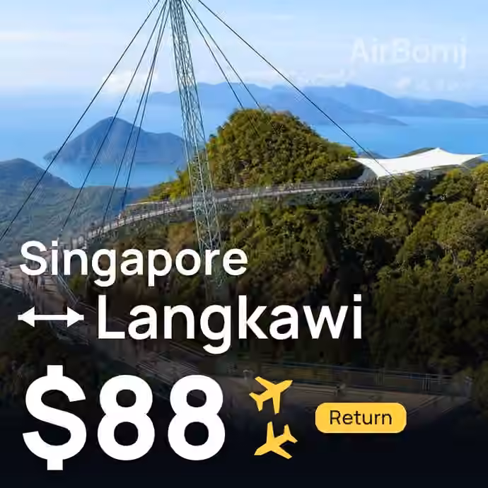 Singapore → Langkawi for $88