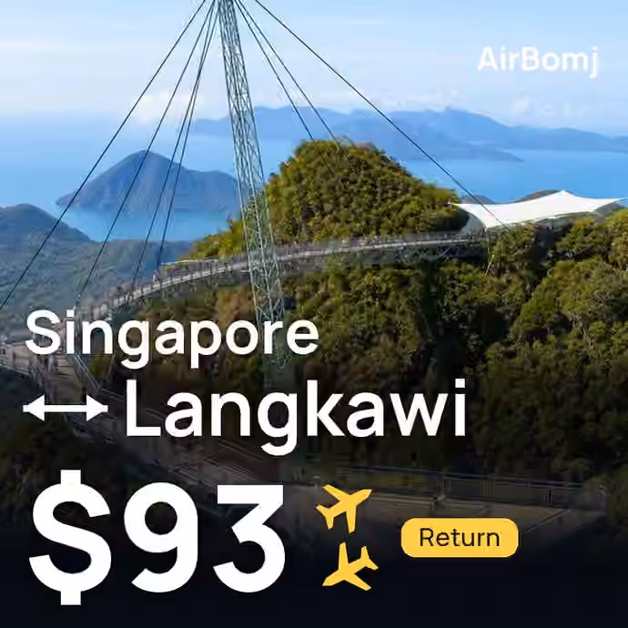 Singapore → Langkawi for $93