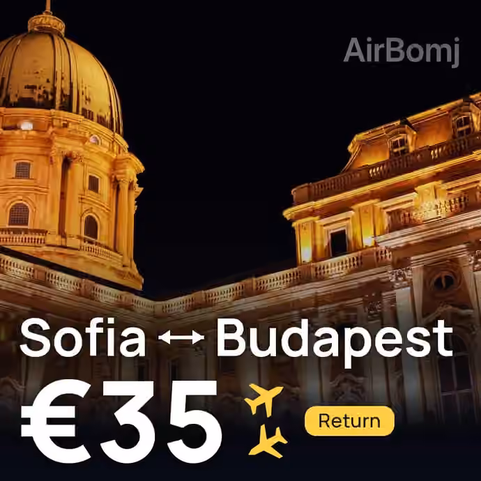 Sofia → Budapest for €35