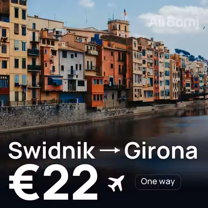 Lublin → Girona for €22