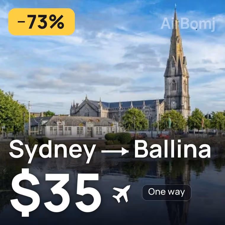 Sydney → Ballina for $35