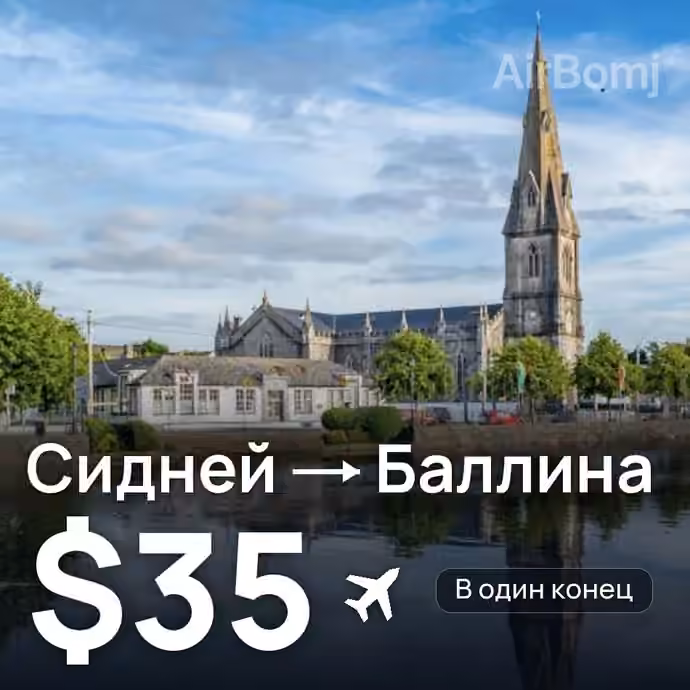 Сидней → Баллина — лучшая цена $35