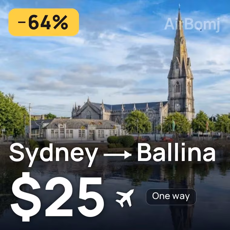 Sydney → Ballina for $25