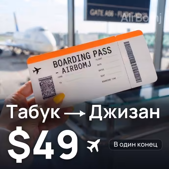 Табук → Джизан за $49