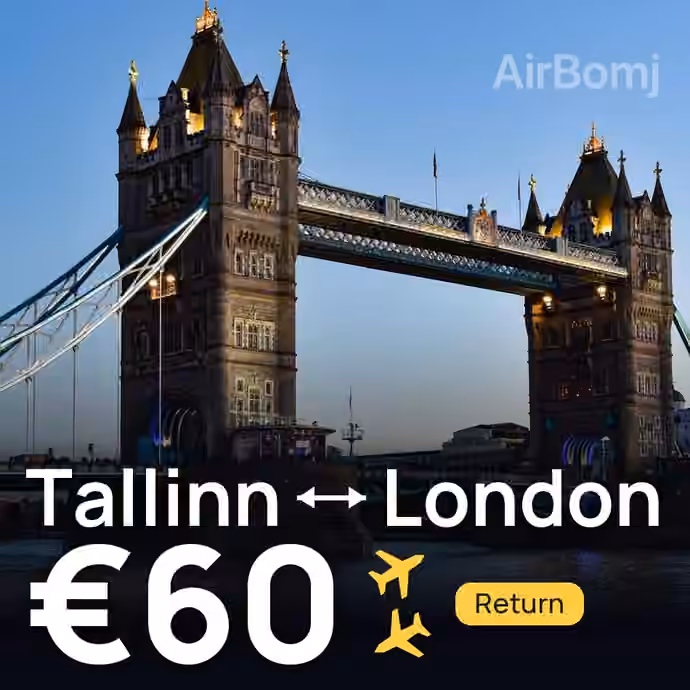 Tallinn → London for €60