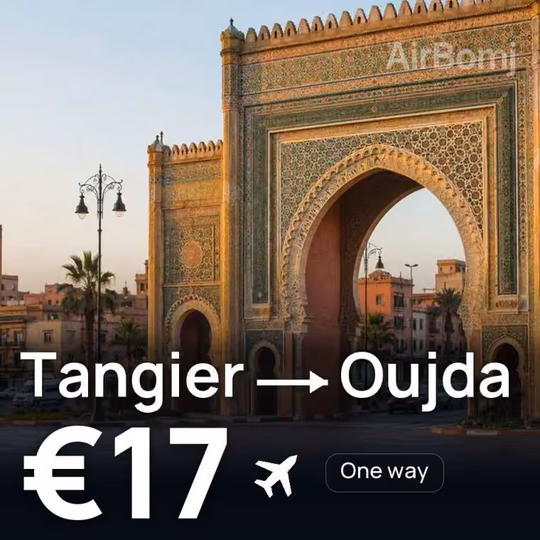 Tangier → Oujda for €17