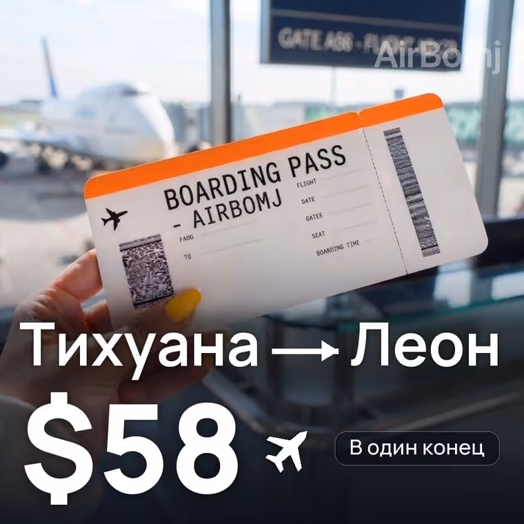 Тихуана → Леон за $58