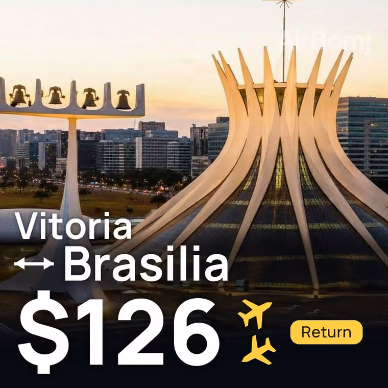 Vitoria → Brasilia for $126