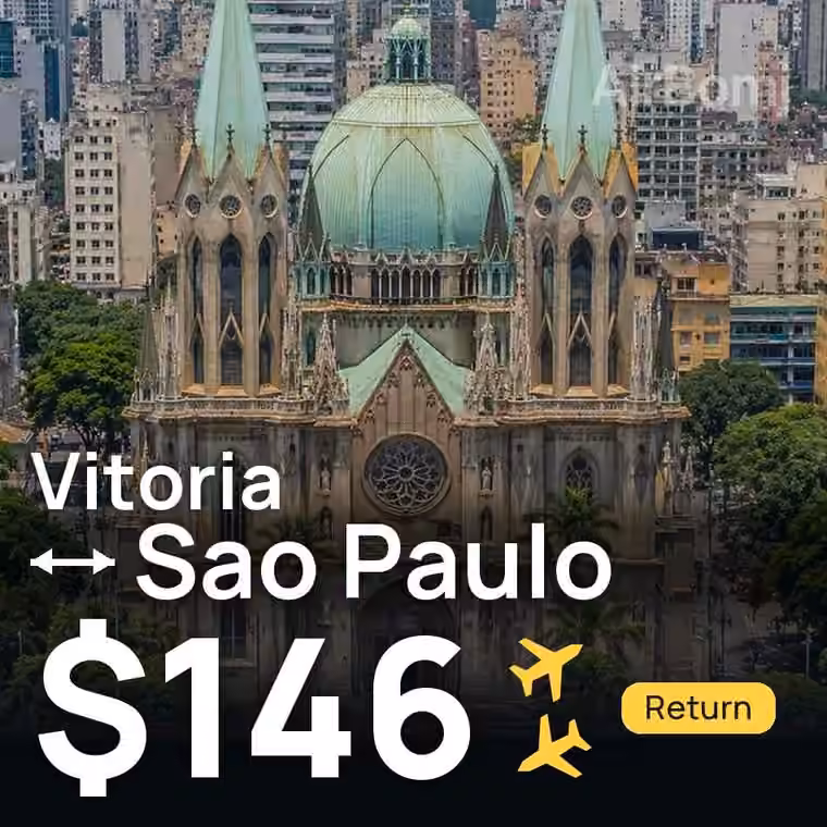 Vitoria → Sao Paulo for $146