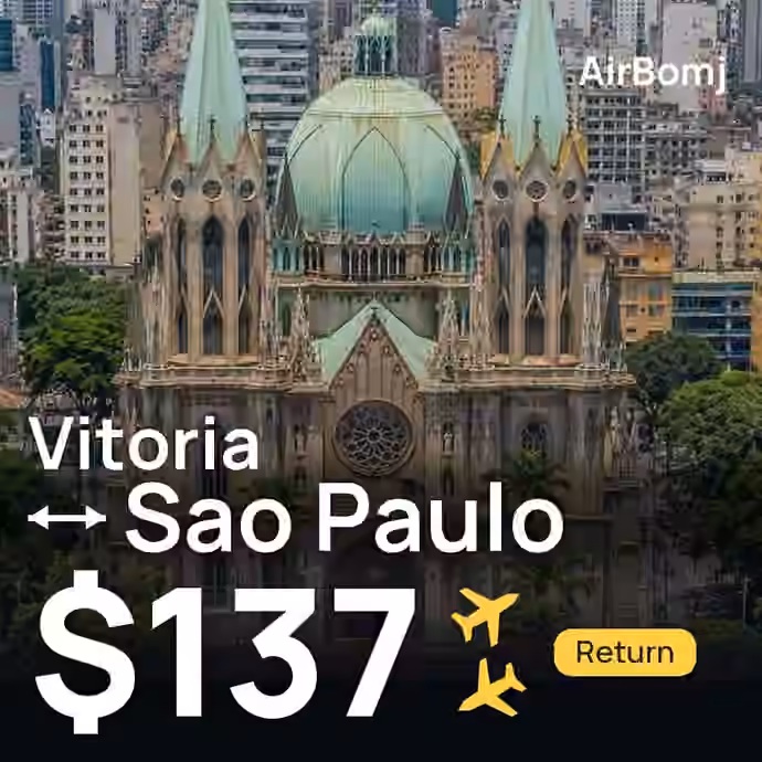 Vitoria → Sao Paulo for $137